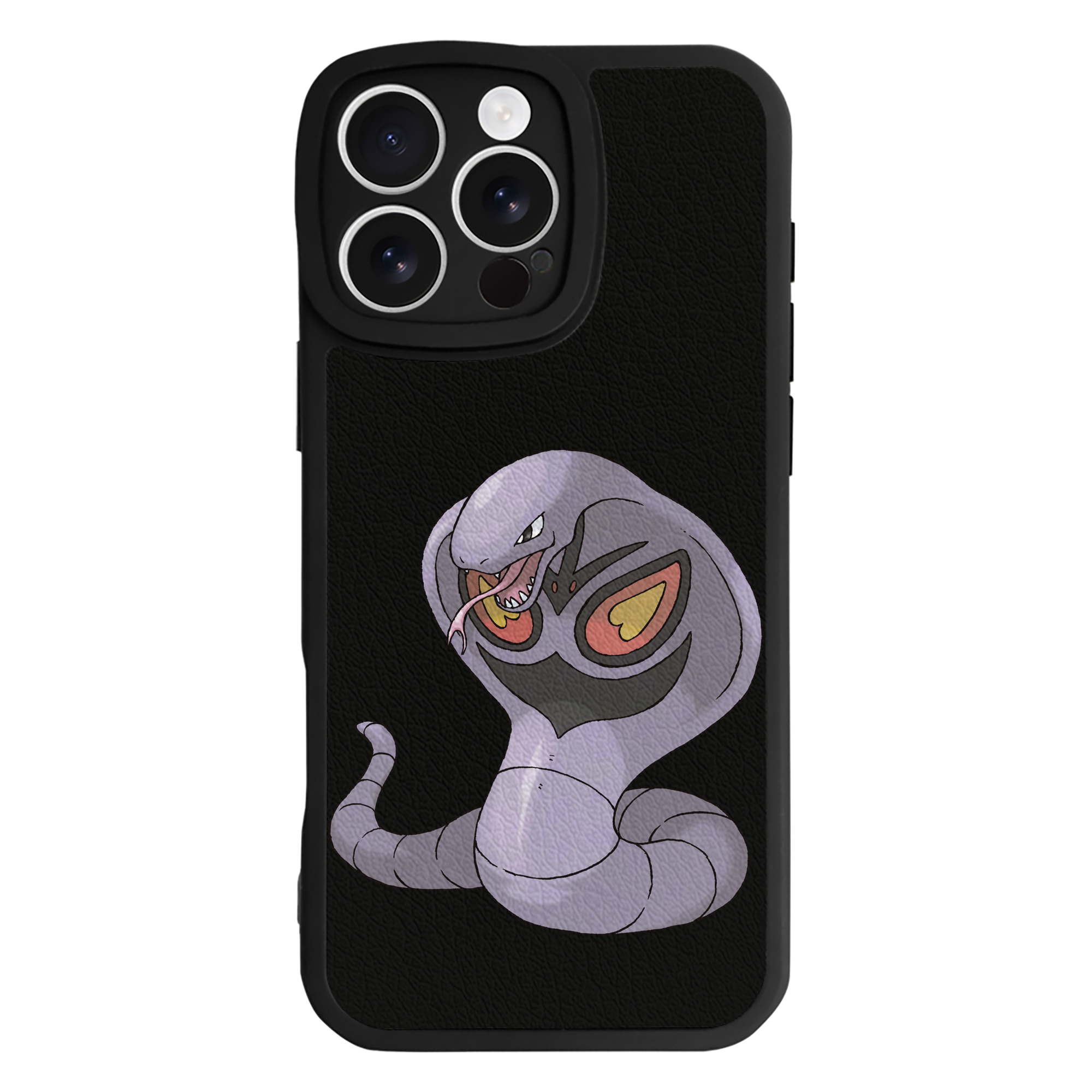 （画像用） ポケットモンスター Pokémon 【iPhone 16シリーズ対応】シリコンスマホケース（レザー調） 材質：シリコン